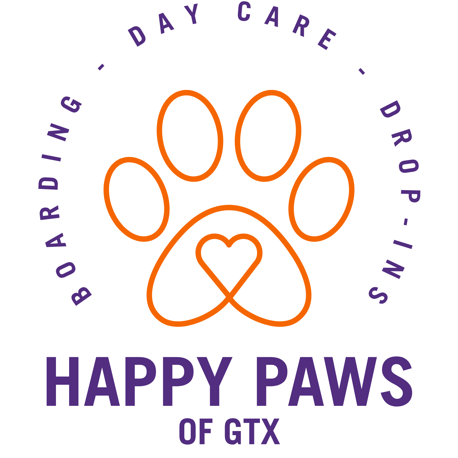 Happy Paws of GTX logo